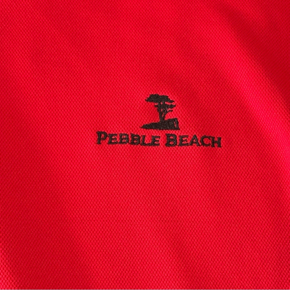 Pebble Beach Red Performance Pullover - image 2